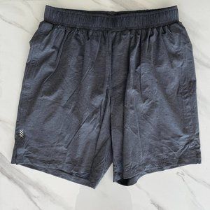 Black Lined Athletic Shorts
